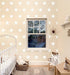 48pcs/Set of Large White Stars Vinyl Wall Decor Stickers DIY White Star Wall Decals Art for Kids,Nursery Room Decor Mural Wallpaper D399 (White)...