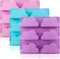 3 Pack Soap Moulds for Soap Making, FineGood Silicone Cloud Mold Soap Making Supplies Cake Baking Mould Silicone Muffin Trays for Pudding Cupcake...