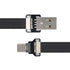 xiwai 2.0M USB 2.0 Type-A Male to USB-C Type-C Male Data Flat Slim FPC Cable for FPV & Disk & Phone...