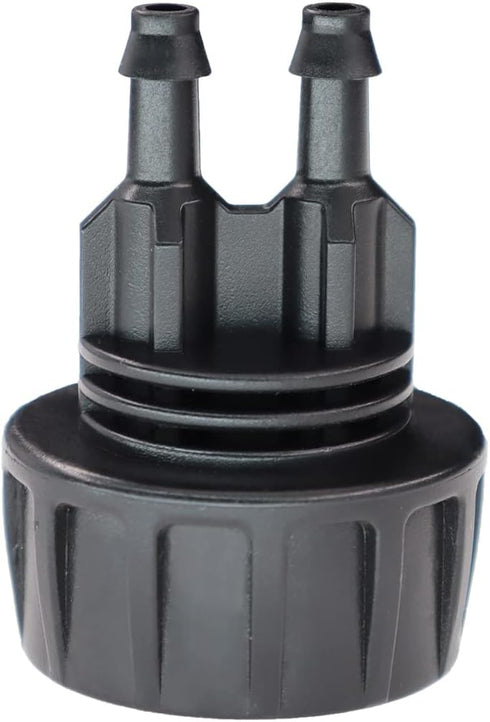 1/4 Inch Drip Irrigation Tubing to 3/4 Inch Garden Faucet Adapter 4PCS Water Drip Hose Adapter Connectors and Fittings with Washers...