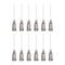 uxcell 20 Pcs 16G Plastic Dispensing Needles, 1" PTFE Glue Needle Tube Blunt Luer Lock Tips with PP Flexible Needle for Liquid Glue Gun, Grey...