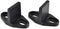 Barn Door Floor Guides, 2 Pack Sliding Door Bottom Guide Floor Mount, T Shape Track Guide Hardware, Black...