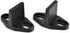 Barn Door Floor Guides, 2 Pack Sliding Door Bottom Guide Floor Mount, T Shape Track Guide Hardware, Black...