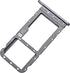 G Power 2021 Single Sim Card Tray MicroSD SD Holder Replacement for Motorola Moto G Power 2021 (XT2117) - Flash Gray......