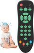 Baby TV Remote Control Toy with Light and Sounds, Kids Musical Early Education Learning Realistic Toddler Remote Toys for Preschool Infant Toddler...