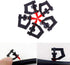 100Pcs G Type 360° Micro Rotary Tripod Nozzle Sprinklers Head Refractive Misting Irrigation Plant Rotating Refraction Sprinkler Atomizing Nozzle L...