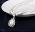 CSIYANJRY99 Pearl Necklace and Earring Set Faux Pearl Prom Jewelry Sets for Women Imitation Beaded Pearl Necklace Bracelet Stud Earrings for Women...