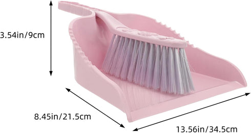 Hemoton 1 Set Mini Broom Cleaning Brush Set Mini Cleaning Broom Desk Cleaning Broom Household Cleaning Dustpan Household Supplies Desktop Cleaning...