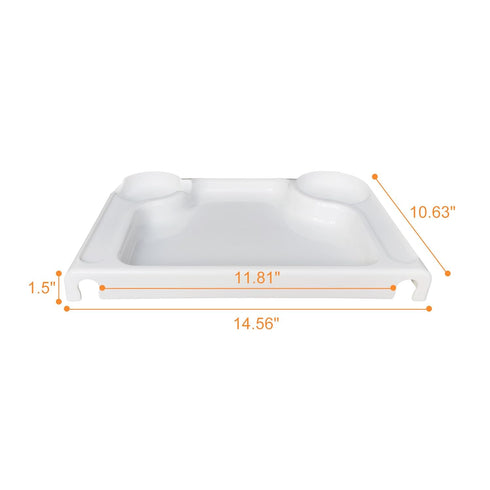 Replacement Dining Tray Only fits MTWML Hook On High Chair Original Machine Washable (Single Tray)...