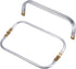 uxcell Metal Purse Frame 2Pcs, 10" Rectangle Lock Frame Kiss Lock Clasp Bag Frame Hardware Replacements for DIY Purse Handle Bag Making Sewing Cra...