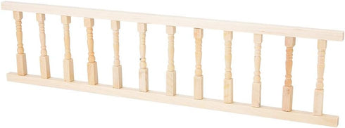 1:12 Wooden Dollhouse Handrail Dollhouse Mini Simulation Dollhouse Handrail Furniture, Doll House Wooden Furniture Decoration Accessory...
