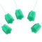 Untreated Disposable Oral Swab- Single Use Green 100 counts...