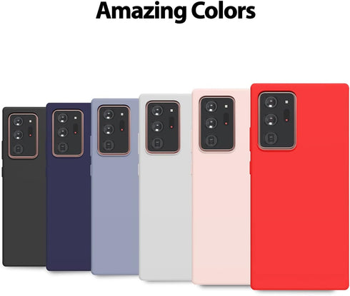 GOOSPERY Liquid Silicone Case for Galaxy Note 20 Ultra (6.9 inches - 2020) Silky-Soft Touch Full Body Protection Shockproof Cover Case with Soft M...