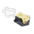2 Way Power Distribution Block, 0/2/4 AWG Gauge in, 4/8/10 Gauge Out, Car Audio Stereo Amp Distribution Connecting Block for Audio Splitter (2Way)...