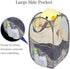 Larpur 2 Pcs Popup Mesh Laundry Baskets, Collapsible and Portable Clothes Washing Laundry Hampers with Reinforced Carry Handles, Gray Clothes Hamp...