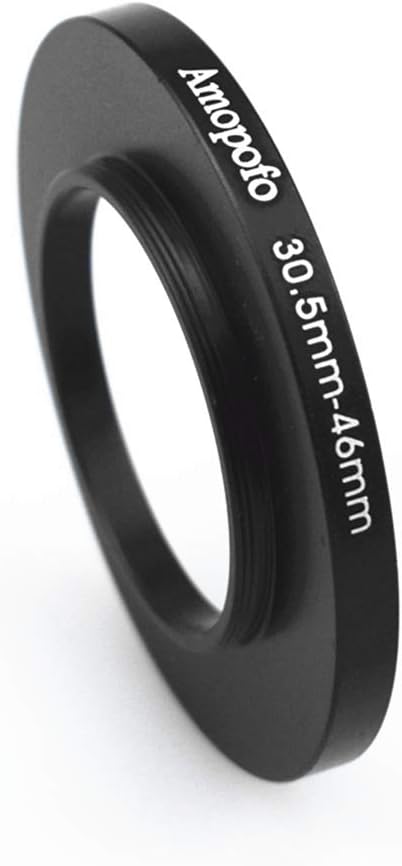 30.5mm to 46mm Camera Filters Ring Compatible All 30.5mm Camera Lenses or 46mm UV CPL Filter Accessory,30.5-46mm Camera Step Up Ring...