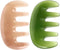 2pcs Scalp Massage Comb Massage Tools Wooden Massage Tool Massage Scraper Resin guasha Board spa Scratcher Scalp Massagers Resin Beeswax Massager ...