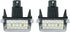 Gempro 2Pcs LED License Plate Light Lamp Assemly for Toyota Camry Yaris Highlander Prius C Avalon, Powered by 18SMD Xenon White LED Lights...
