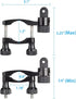 HSU Bike Handlebar Mount for Action Cameras, 360Rotation Seat Post, 0.6-1.3inch Compatible with GoPro Hero 13/12/11/10/9/8/7/6, DJI Osmo Action, A...