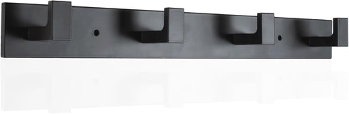 STKYGOOD Coat Rack Wall Mounted - 4 Hooks, Heavy Duty Metal Coat Rack, Hanger Organizer for Entryway, Bathroom, Bedroom...