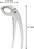 Hot Pot Gripper Holder For Korean Stone Ceramic Bibimbap Bowl (Dolsot, Ddukbaegi) Aluminum Tongs, Sizzling Hot Plate 6-2/3 Inch...