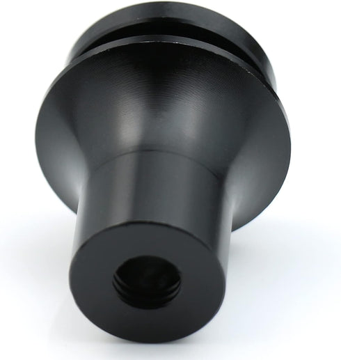 Shift Knobs Boot Retainer Adapter Gear Stick Shifter Connector with Aluminum, M10 X 1.5 Thread(Black)...