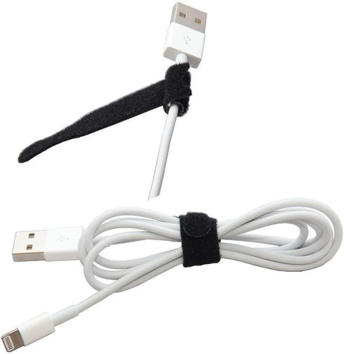 60 PCS Cable Ties,Viaky 6 Inch Reusable Cord Organizers Straps Hook And Loop Cord Ties For Wire Management, Cable Zip Ties Cord Wraps For Power TV...