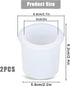 AIEX 2 Pcs Table Umbrella Hole Rings, Umbrella Cone Wedge Silicone Patio Table Umbrella Hole Plug, Soft Terrace Table Umbrella Wedge for Coffee Sh...