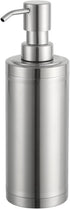 GAPPO Brushed Nickel Soap Dispenser Stainless Steel Metal Pump Hand Lotion Bottle for Bathroom, Bedroom and Kitchen(300ML/10.15Ounce)...