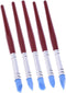 Meta-U 5 Pcs Clay Color Sculpting Shapers – Flexible Rubber Tip Shaping Pen Wipe Out Painting Brushes Carving Tools...