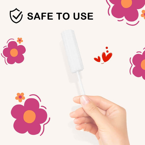 Absorbing Sponge for Women- Sterile Postpartum Sponge for Feminine Care and Hygiene ?After Happy time Clean Up Sponge for Women 15 Counts...