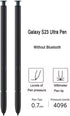 2 Pcs Galaxy S23 Ultra S Pen Replacement for Samsung Galaxy S23 Ultra 5G Touch Stylus Pen, S23 S Pen Without Bluetooth Replacement Tips/Nibs (S23 ...
