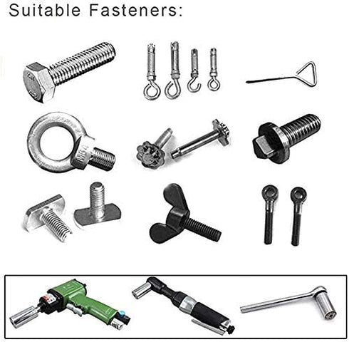 Universal Socket Wrench Socket Set 1/4"-3/4"?7mm to 19mm ?Ratchet Universal Sockets Set with Wrench Power Drill Adapter for Men Him Husband Dad Fa...
