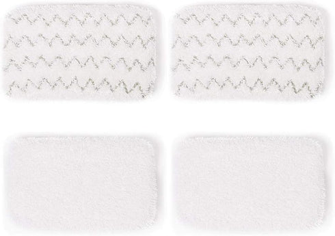 Steam Mop Pads for Bissell 1252 1606670 1543 1652 1132M 1530 11326 Symphony and Steam Vacuum Cleaner Series Replacement 4 Pack...
