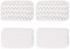 Steam Mop Pads for Bissell 1252 1606670 1543 1652 1132M 1530 11326 Symphony and Steam Vacuum Cleaner Series Replacement 4 Pack...