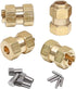 Brass Wheel Hex Hub 10mm(+6mm) Extenders Adaptor Set for 1/18 TRX4M Upgrade Parts RC Crawler Car...