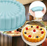 Flower Shape Silicone cake mold,Non-stick Silicone Fluted Pans, Perfect Bakeware for Cake, 7.6 Inch,Blue...