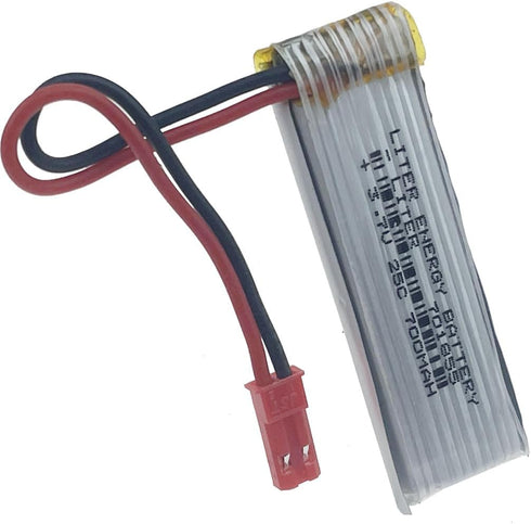 3.7V 700mAh 701855 Lithium Battery for High Magnification 25C Drone Battery with JST Connector for U815A U818A air Vehicle...