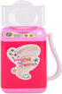 MIni Electric Washing Machine,ANGGREK Mini Simulation Washing Machine Electric Makeup Brush Washing Machine(red)...