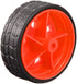 uxcell 30mm Rubber RC Wheel Tires DIY Model Robots 4pcs, Red and Black...