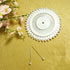 DECORA 480 Pieces Silver Round Pearl Head Straight Pins for Hand Crafts and Sewing Projects Decoration....