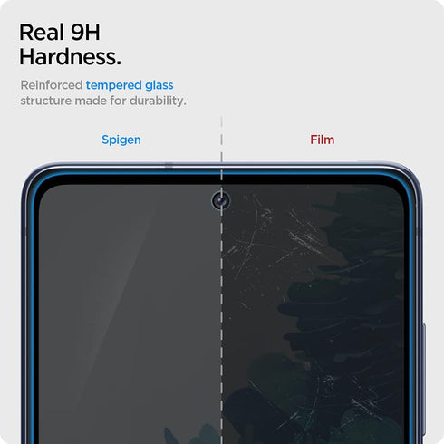 Spigen Tempered Glass Screen Protector designed for Galaxy S20 FE 5G (2020) - 1 Pack......