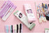 PEXIZUAN 12 kawaii erasable gel pens 0.5 mm blue ink pens cute school writing stationery gifts (12 pcs)(Pink)...
