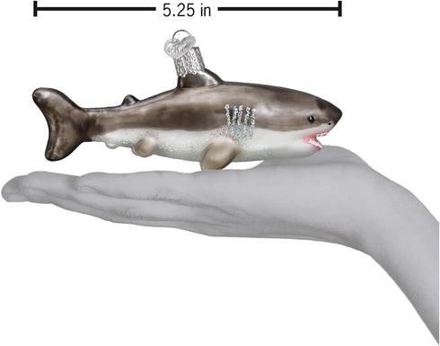 Old World Christmas Great White Shark...