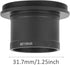 1.25 Inch T Adapter Telescope Camera Adapter, 1.25" T Mount Telescope Eyepiece Lens Adapter Ring with M42 x 0.75 Thread Astronomy Telescope...