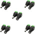 5.5mm x 2.1mm DC Barrel Jack Connector DC 12V Adapter DC Female Socket Male Plug DIY DC Terminal Connector for CCTV Camera, LED Strip Light or oth...