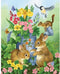 Bits and Pieces - 50 Piece Large Piece Family Jigsaw Puzzle for Adults & Kids - 15" x 19" (38 cm x 48 cm) - A Touch of Spring by Jane Maday - Cute...