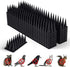 Bird Spikes for Outside, 9 Pack Bird Deterrent Spikes for Small Robin Pigeon Squirrel Raccoon Crow Cats Defender Spikes to Keep Birds Away and Kee...