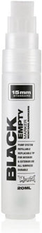Montana Black Empty Marker 15Mm Standard...