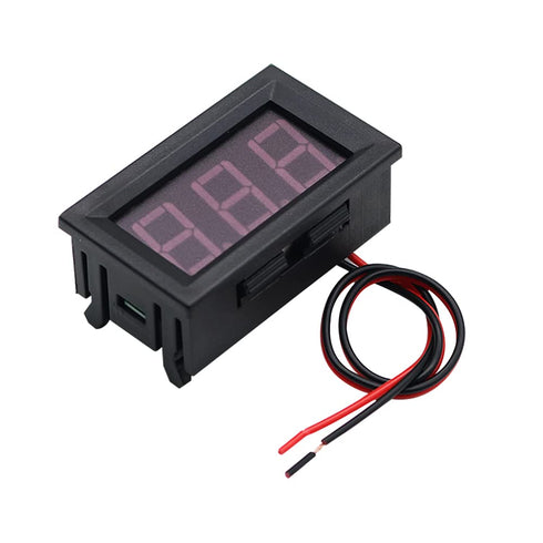 YSY 1Pcs AC 70V-500V Mini Digital Voltmeter 2-Wire Blue LED Display Panel Voltage Test Meter (Blue, AC 70-500V)...